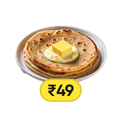 Butter Paratha – available for delivery on Food Restro in Nalanda